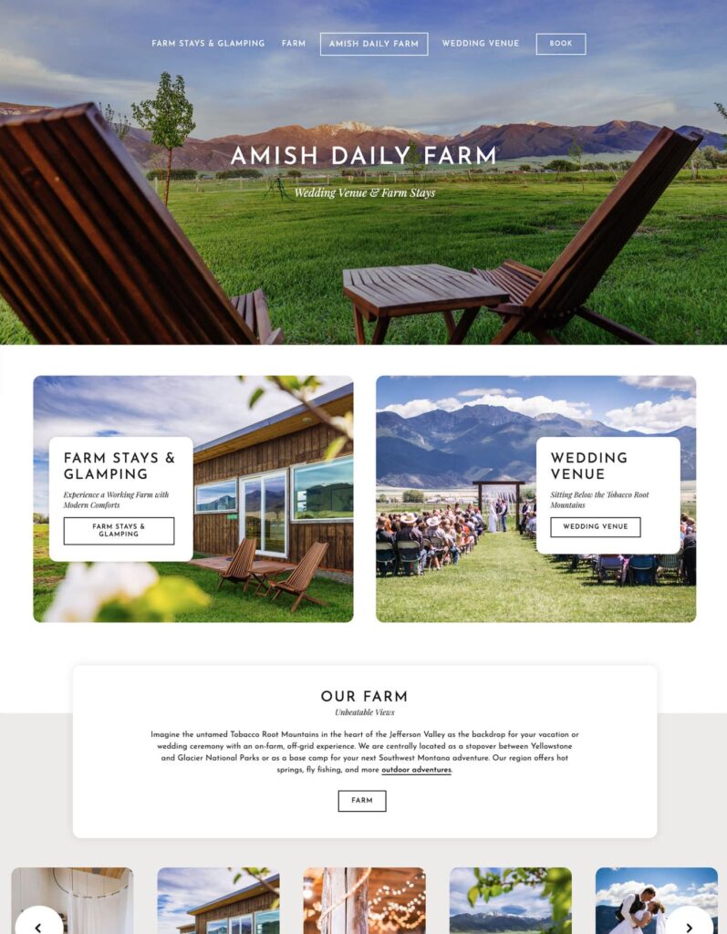 Missoula Airbnb Website Design for Short-Term Rentals