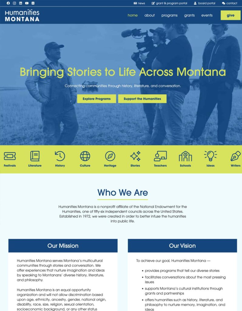 Missoula Nonprofit Website Design | Custom Websites for Impact