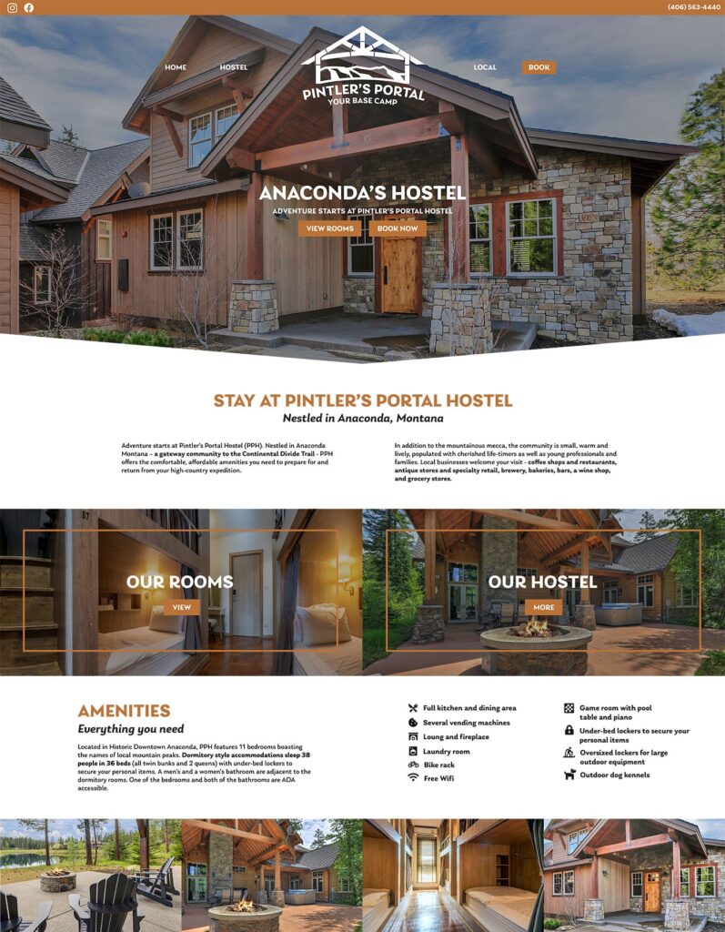 Missoula Airbnb Website Design for Short-Term Rentals