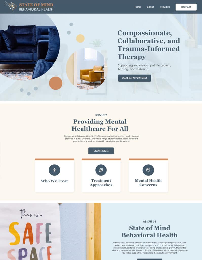 Montana website design