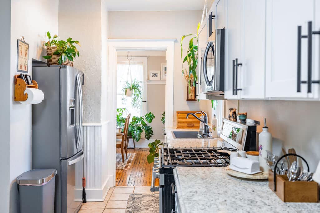 Butte real estate photography of beautifully updated kitchen area