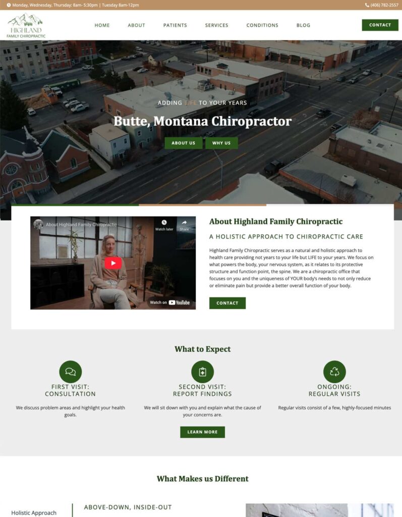 Website Design for Small Businesses in Missoula, Montana